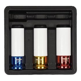   YATO YT-1056 Alufelni dugókulcs készlet 3 részes 1/2 Col 17/19/21 mm CrMo