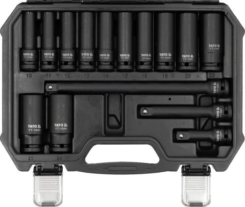 YATO YT-10566 Gépi hosszú ütvecsavarozó fej készlet 1/2"