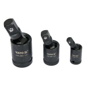   YATO YT-10643 Gépi csuklós csatlakozó készlet 3 részes 1/4 - 3/8 - 1/2 Col