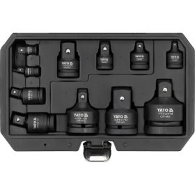 YATO YT-10646 Gépi dugókulcs adapter készlet 11 részes