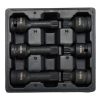 YATO YT-10652 Gépi bit dugókulcs készlet 6 részes Spline 1/2 Col M14-M18 CrMo