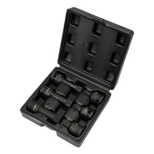 YATO YT-10652 Gépi bit dugókulcs készlet 6 részes Spline 1/2 Col M14-M18 CrMo