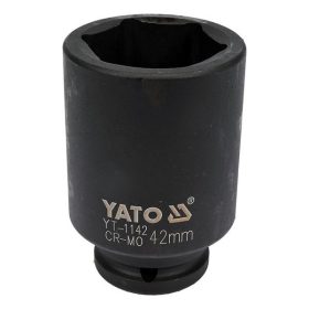 YATO YT-1142 Gépi hosszú dugókulcs 3/4 Col 42 mm CrMo