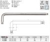 YATO YT-12439 L-alakú hajtókar 1/2 Col 300 x 70 mm