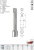 YATO YT-1247 Dugókulcs toldószár 1/2 Col 127 mm CrV