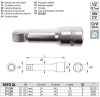 YATO YT-1250 Dugókulcs toldószár csuklós 1/2 Col 127 mm CrV