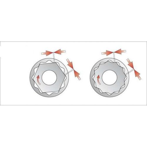 YATO YT-1276 Dugókulcs 12 szögletű 1/2 Col 14 mm CrV