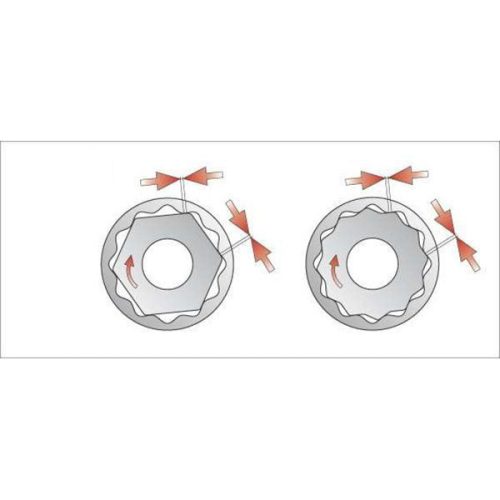 YATO YT-1282 Dugókulcs 12 szögletű 1/2 Col 20 mm CrV