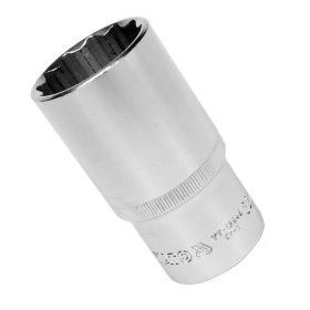   YATO YT-12949 Hosszú dugókulcs 12 szögletű 1/2 Col 32 mm CrV