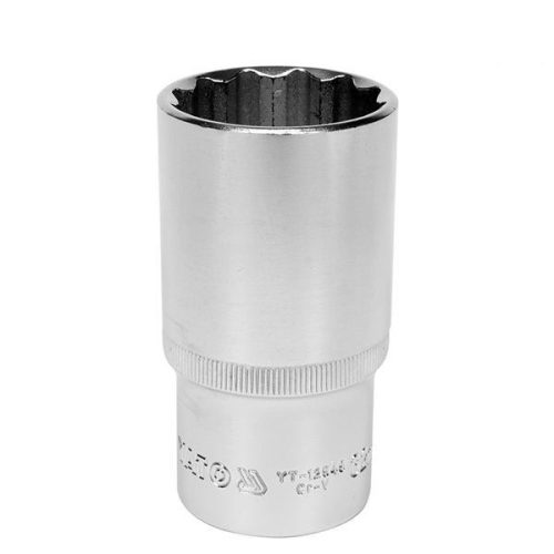 YATO YT-12949 Hosszú dugókulcs 12 szögletű 1/2 Col 32 mm CrV