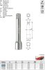 YATO YT-1430 Toldószár 1/4 Col 76 mm DIN3121 CrV