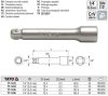 YATO YT-1435 Csuklós toldalék 1/4 Col 101,6 mm