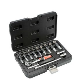   YATO YT-14451 Dugókulcs készlet 23 részes 1/4 Col 4-13 mm CrV