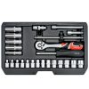 YATO YT-14461 Dugókulcs készlet 25 részes 1/4 Col 3,5-14 mm CrV