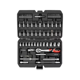YATO YT-14502 Dugókulcs és bitkészlet 1/4 col 68 részes