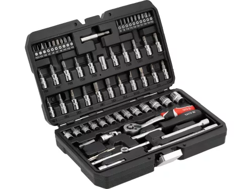 YATO YT-14502 Dugókulcs és bitkészlet 1/4 col 68 részes