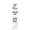 YATO YT-15291 T-alakú hajtókar csuklós 1/4 Col 450 mm CrV