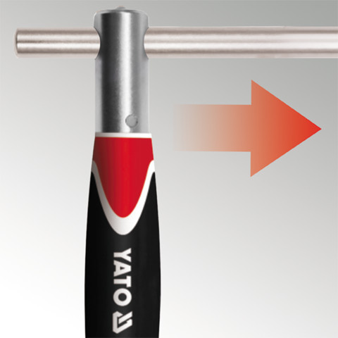 YATO YT-1552 T-kulcs 8 mm / 310 mm forgatható nyéllel CrV