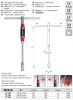 YATO YT-1565 T-hajtószár 1/4 Col x 310 mm forg. nyéllel CrV