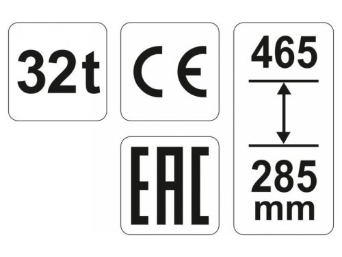 YATO YT-17008 Hidraulikus emelő 32t