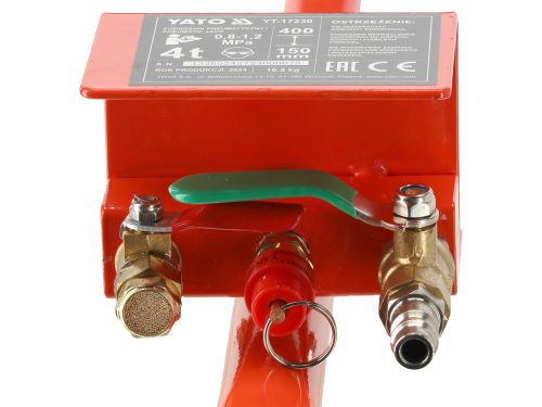 YATO YT-17230 Pneumatikus légpárnás emelő 4 t