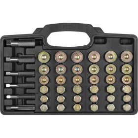   YATO YT-17565 Olajleeresztő  csavar menetjavító készlet 114 részes