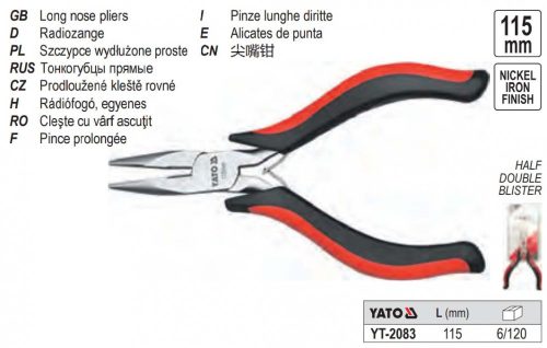 YATO YT-2083 Rádiófogó 115 mm