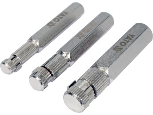 YATO YT-21793 Belső szerelvénycsavarozó készlet 3 részes 3/8 Col, 1/2 Col, 3/4 Col