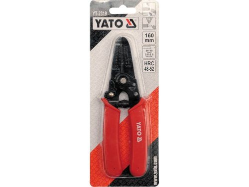 YATO YT-2319 Blankoló fogó 160 mm 0,8-2,6 mm