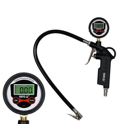 YATO YT-23702 Kerékfúvató pisztoly LCD nyomásmérővel 1/4 Col