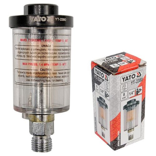 YATO YT-2380 Pneumatikus levegő szűrő 1/4 Col