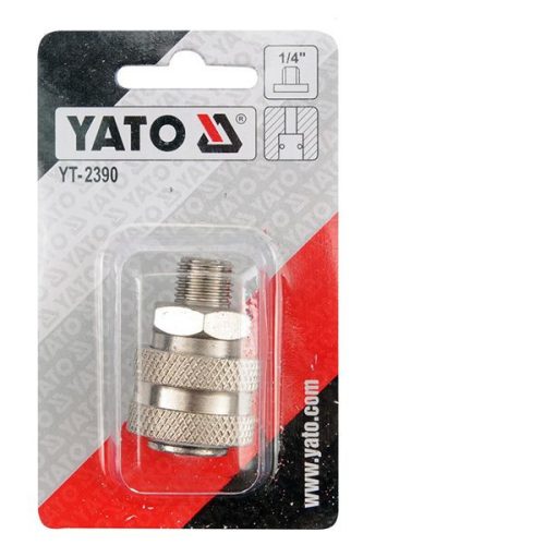 YATO YT-2390 Pneumatikus gyorscsatlakozó 1/4 Col menetes