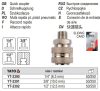 YATO YT-2392 Pneumatikus gyorscsatlakozó 1/2 Col menetes