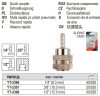 YATO YT-2396 Pneumatikus gyorscsatlakozó 1/4 Col tömlővéges