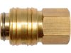 YATO YT-24093 Pneumatikus gyorscsatlakozó 1/4 Col x 3/8 Col sárgaréz