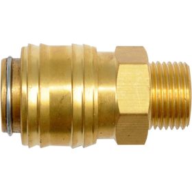   YATO YT-24095 Pneumatikus gyorscsatlakozó 3/8 Col x 1/4 Col sárgaréz