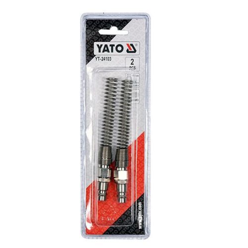 YATO YT-24103 Pneumatikus tömlő gyorscsatlakozó apa 1/4 Col csővéggel 6 x 10 mm