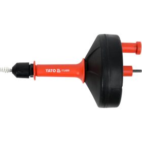   YATO YT-24990 Csőtisztító spirál fúrógépre csatlakoztatható 6 m