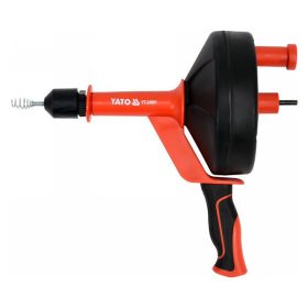   YATO YT-24991 Csőtisztító spirál fúrógépre csatlakoztatható 7,6m