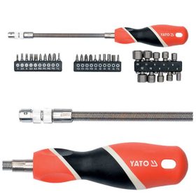 YATO YT-25972 Csavarhúzó flexibilis 1/4 Col 31 részes