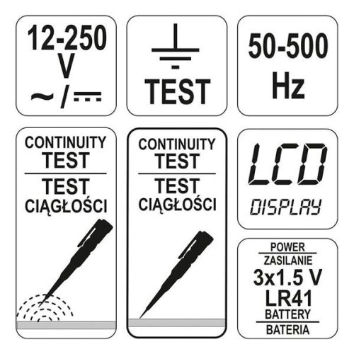 YATO YT-28630 Voltmérő digitális