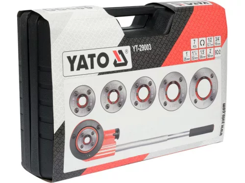 YATO YT-29003 Csőmenetmetsző készlet 6 részes (1/2 Col-2 Col)