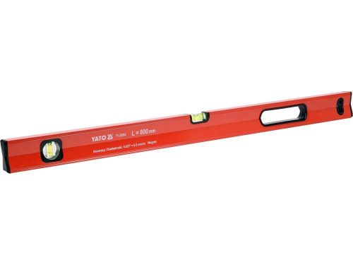 YATO YT-30062 Vízmérték mágneses 2 libella 1 fogantyú 800 mm