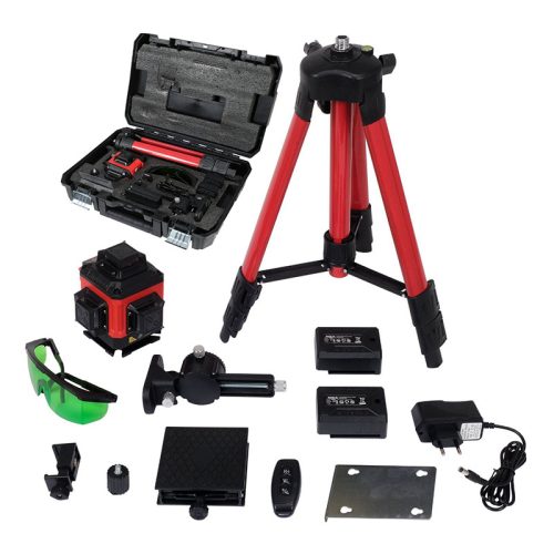 YATO YT-30415 4D Önszintező lézer 16 vonalas zöld állvánnyal