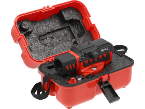 YATO YT-30553 Optikai szintező 32 x 38 mm IP54 készlet álvánnyal