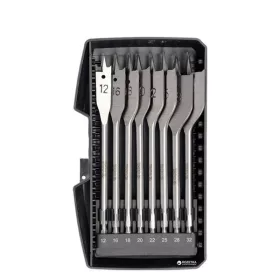   YATO YT-3259 Lapos fafúró készlet 8 részes bit befogású (12-16-18-20-22-25-28-32 mm)