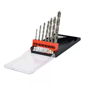   YATO YT-33873 Fafúrószár készlet 7 részes 3 - 10 mm bit befogású