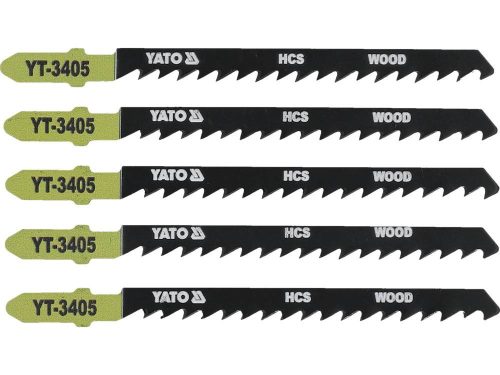 YATO YT-3405 Dekopírfűrészlap T6TPI 100/75 mm HCS (5 db/cs)