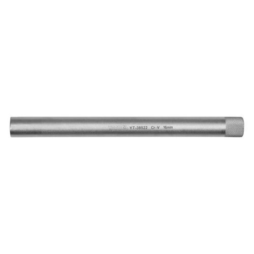 YATO YT-38522 Gyertyakulcs extra hosszú 3/8 Col 16 mm / 250 mm mágneses CrV