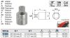 YATO YT-3853 Dugókulcs adapter 3/8 Col -> 1/4 Col CrV